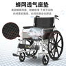 怡辉（YIHUI）轮椅轻便折叠老人专用出行小型年轻人骨折便携式手动医用可自推 实拍图