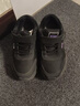 足力健防滑老人鞋冬季新款加绒保暖棉鞋加厚雪地靴妈妈鞋9160 黑色 36 实拍图