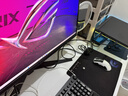 华硕战杀27 VG27AQML5A 27英寸显示器2K 240Hz显示器FastIPS 原生300Hz G-sync无撕裂0.3ms响应HDR400  实拍图