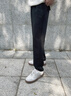 安踏男裤运动裤男春秋季新款针织宽松直筒裤子男士休闲长裤青少年卫裤 【推荐款春季新款直筒裤-口袋拉链】基础黑 千人购买 S /165 适合100-120斤 实拍图