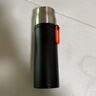 京东京造 保温杯 男士女户外大容量闷茶焖泡水杯子 316不锈钢黑色500ml 实拍图