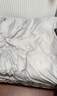 京东京造大白被 100%原生纤维A类磨毛保暖被子冬季被芯6斤2x2.3m 实拍图