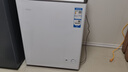 海尔（Haier）142L单温冰柜小型家用小冰柜减霜一级能效冷藏冷冻转换深冷冷柜小冰箱BC/BD-142GHW9D国家补贴 实拍图
