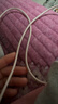 品胜苹果17promax充电线双头Type-C数据线PD60W快充ctoc车载冰晶渐变适用iPhone16/15华为手机笔记本粉 实拍图