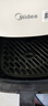 美的（Midea）空气炸锅免翻面 5.3LAI智能烹饪蒸汽嫩炸 全自动蒸烤一体 可视大视窗 家用大容量 MF-KZC5388 实拍图