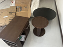 林氏家居可移动茶几桌折叠沙发边几客厅餐桌两用小户型茶水柜边柜LH202J5 实拍图