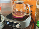 美的（Midea）电陶炉电磁炉煮茶器 养生煮茶炉 小型小功率家用宿舍烧水煮茶小米粥火锅炉 办公室围炉煮茶低辐射 10W1-002S【不挑茶具 低频辐射】 实拍图