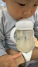 好孩子（gb）吸管奶瓶 大宝宝一岁以上3-6岁PPSU耐摔宽口径大容量带手柄直饮杯 【直通直饮吸嘴】绅士灰-慎选不防喷 PPSU 240ml（小奶量适用） 实拍图