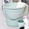 福爱家20L大号加厚提水桶洗衣桶塑料储水桶洗澡桶拖把桶洗车桶泡脚桶 实拍图
