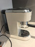 德龙（Delonghi）咖啡机 半自动咖啡机 小型家用美式意式浓缩泵压式 不锈钢手动打奶泡EC885.CR EX:4奶油白38节礼物 实拍图