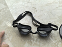 李宁（LI-NING）泳镜防水防雾男女高清游泳眼镜平光游泳镜LNJT224-10暗夜黑 实拍图