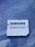三星（SAMSUNG）1TB TF(MicroSD)存储卡 EVO白卡 U3A2V30 运动相机无人机内存卡 支持4K视频读160MB/s 写速120MB/s 实拍图