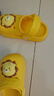 牧童儿童拖鞋夏男宝宝洞洞鞋软底女童卡通洗澡婴幼儿家居鞋奶狮黄170 实拍图