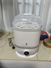 小白熊SnowBear奶瓶消毒器带烘干消毒婴儿消毒奶瓶器婴儿蒸汽消毒锅柜2016 实拍图
