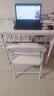 汤能优品可折叠桌电脑桌台式学生长条桌子卧室简易书桌写字学习桌办公培训 【折叠桌椅套装】80*40*74CM 实拍图