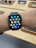 Apple/苹果 【女神节】Watch S11 智能手表GPS款46毫米银色铝金属表壳雾紫色运动型表带S/M 实拍图