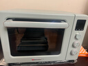 海氏（Hauswirt）C40三代电烤箱家用专业烘焙多功能大容量发酵一体机食品级搪瓷内胆智能菜单 湖水绿 40L 实拍图