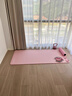 匹克瑜伽垫男女健身训练运动加减震静隔音防滑垫儿童舞蹈垫厚粉色 实拍图