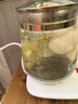 九阳（Joyoung）养生壶迷你玻璃花茶壶煮茶器 12大功能11档温度 0胶水恒温电热烧水壶1.5L 1506BQ 实拍图