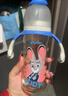 贝亲（Pigeon）迪士尼宽口径PPSU双把手彩绘奶瓶240mL M号 3月+ 萌警朱迪 AA272 实拍图