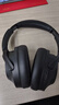 QCY H3S 头戴式-56dB主动降噪【双金标+A级降噪认证】7麦蓝牙耳机无线有线游戏低延迟超长续航 黑色 实拍图