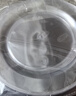SHUANG YU一次性盘子19cm*20只航空水晶碟子零食烧烤野餐加厚圆形盘子 实拍图
