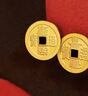 中银鑫行黄金吊坠足金999五帝币手链转运珠金钱币DIY编绳手串手绳 嘉庆通宝不带绳 约1g（克重多退少补） 实拍图
