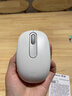 罗技（Logitech）M196 无线蓝牙鼠标 办公鼠标 笔记本商务办公家用 小巧便携 对称手型 珍珠白 实拍图