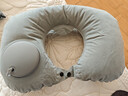TA按压充气u型枕旅行便携飞机高铁火车睡觉头枕脖枕护颈神器靠枕 实拍图