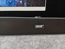 宏碁（acer） 电脑音响蓝牙小音箱桌面有线家用台式电脑笔记本手机通用迷你游戏usb长条式超重低音炮扬声器 HiFi级音质-金属灰【USB+3.5mm】 实拍图