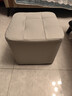 家用小凳子矮凳客厅创意方凳儿童坐墩结实耐用换鞋凳子实木沙发凳 浅灰30*30*30-纸箱发货 实拍图