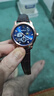 沃凯全自动机芯械男士手表高档日历石英表男款潮流时尚手表男名表 时尚款蓝面 实拍图