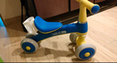 儿童平衡车1-3岁宝宝滑行车溜溜车学步车扭扭车三轮车礼物玩具 清新蓝 升级款 声光音乐+水壶架 实拍图