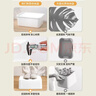 爱丽思（IRIS） 收纳盒桌面塑料收纳箱化妆品内衣物整理玩具盒爱丽丝桌面储物盒 【中号】 白色 无盖 实拍图