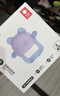 babycare婴儿牙胶手套式咬咬乐宝宝安抚牙胶硅胶玩具防吃手4月+ 恩特蓝 实拍图