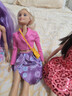 芭比（Barbie）女孩玩具生日礼物娃娃玩具-芭比之魅力闪亮时装礼盒HYT61 实拍图