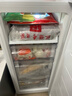 海尔（Haier）山茶花138L立式冰柜小型家用小冰柜风冷无霜一级节能大容量深冷冷柜小冰箱BD-138WGH90WF国家补贴 实拍图