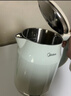 美的（Midea）电热水壶家用烧水壶 2升大容量泡茶年货 304不锈钢0涂层 1800W快速加热 双层防烫MK-SH20M320 实拍图