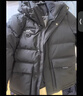 波司登（BOSIDENG）极寒鹅绒羽绒服男士冬季连帽短款百搭科技御寒工装版型保暖外套 黑色8056-至高抵御-20°C XS 165/88A 体重约120斤以内 实拍图