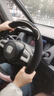四万公里冬季毛绒方向盘套高级轻奢短毛绒汽车方向盘套冬天保暖 O型樱花粉 实拍图