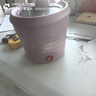 电煮锅电锅小电锅电炒锅电热锅多功能一锅多用宿舍电煮锅电炖锅火锅1-2人蒸煮一体 1.1L 1.1L紫色黑内胆（特氟龙图层） 1.1L 实拍图