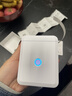 精臣D110蓝牙便携式智能标签打印机小型打价格标签机不干胶家用便签文件夹手账姓名贴幼儿园名字贴开学 【畅销款】D110白色(送1卷白色标签) 实拍图