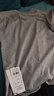MARKLESS【安心品质】纯棉亲肤T恤男士纯色短袖打底衫5630 浅麻灰 XL 实拍图