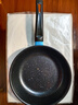 【亏本清仓】韩式麦饭石色不粘锅平底锅铁锅电磁炉不带盖 黑色小煎锅 16cm 实拍图