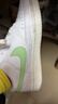 耐克NIKE女子休闲鞋 COURT VISION LOW运动鞋FV9952-104白/苹果绿37.5 实拍图