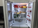 海尔出品统帅冰箱405升四开门十字对开门白色冰箱双开门风冷无霜一级能效双变频三档变温家用电冰箱 一级双变频+三档变温+母婴空间+智能WIFI 实拍图