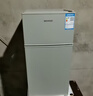 HYUNDAI（韩国现代）小冰箱迷你小型家用冷藏冷冻宿舍出租房办公室双开门二门电冰箱节能省电 80L银【租房神器+高性价比】 实拍图