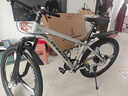凤凰上海凤凰山地车自行车男士女式学生成人变速宽胎越野公路赛单车 【钢架/全套竞速轴承】三刀消灰 26寸24速【建议身高158-188cm】 实拍图