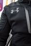 安德玛（Under Armour）UA秋冬Shield男子软壳户外运动夹克外套1321438 黑色001 S 实拍图