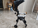 suzzt遛娃神器带遮阳棚可折叠婴儿推车双向手推车婴儿车0-3岁溜娃神器 新升级加大轮+加大遮阳 实拍图